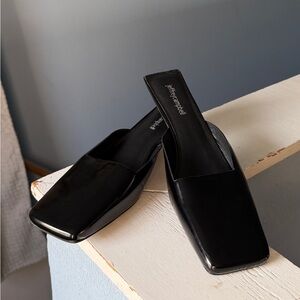 Jeffrey Campbell Black Mules